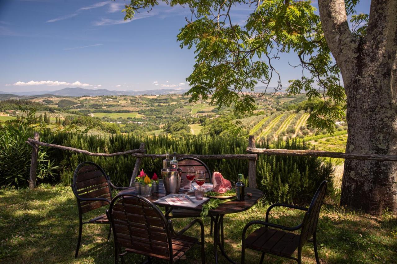 Tenuta Il Corno Agriturismo Сан-Кашиано-ин-Валь-ди-Пеза Экстерьер фото